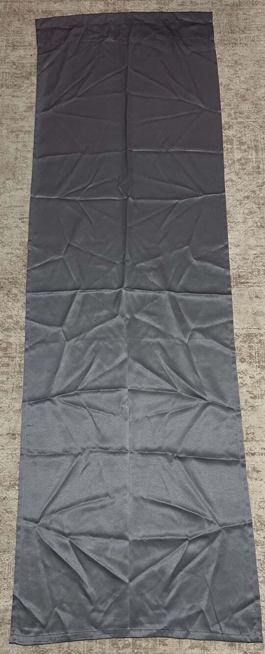 (4) Blackout Curtain Panel Dark Gray